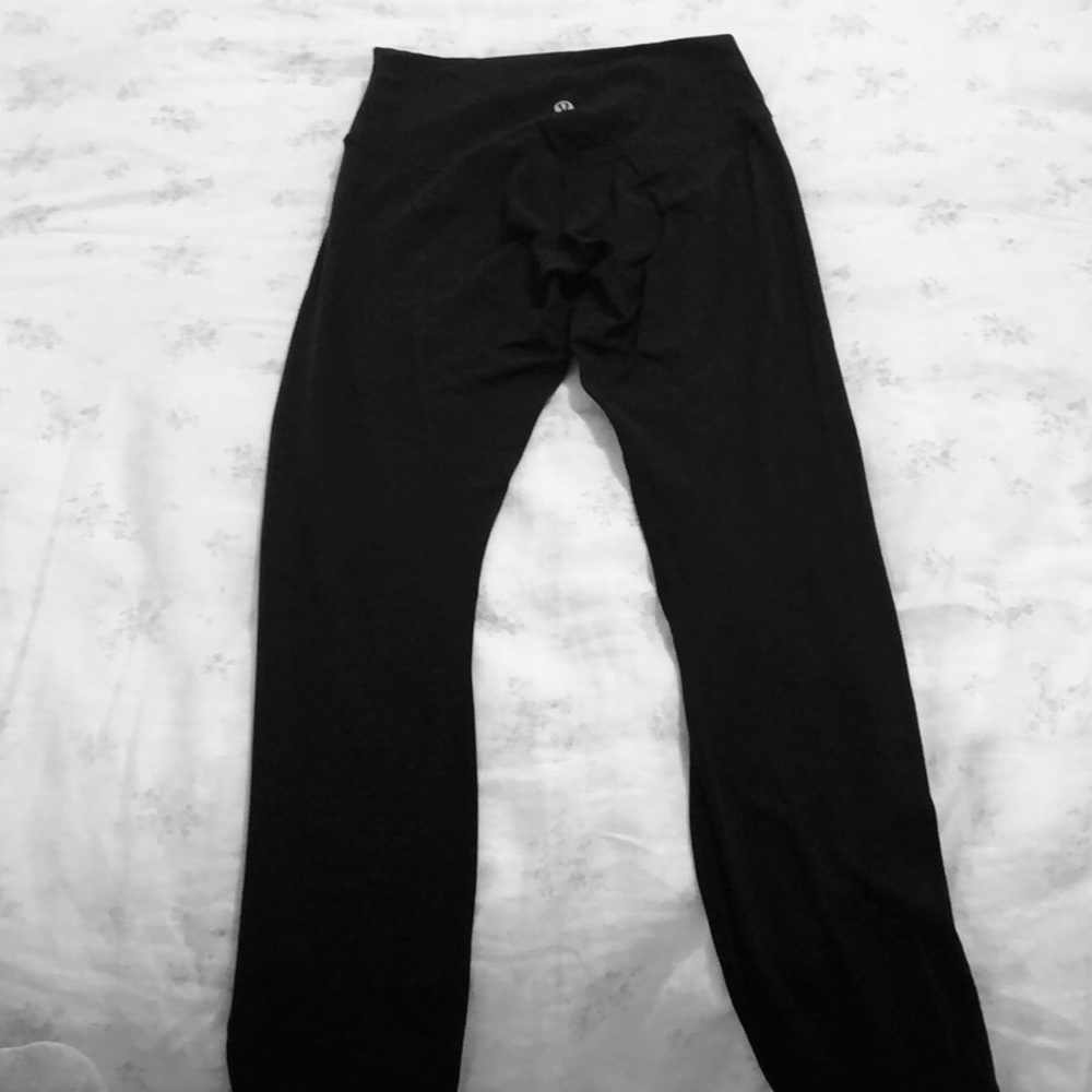 Super Soft Black Lululemon Leggings Size 4